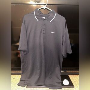 Black Nike polo